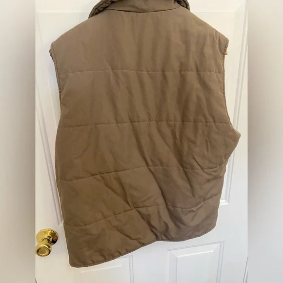 Vintage Oakton Limited Brown Snap Button Best Size M Outdoor Military - Picture 5 of 7